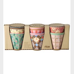 Rice Kopper - Melamin - 6 stk. - 160 ml - All You Need Is Love