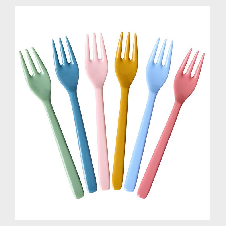 Rice Kagegaffel - Melamin - 6-pak - All You Need Is Love