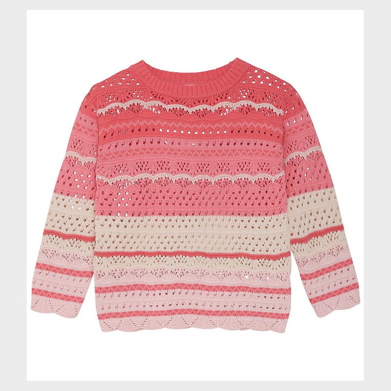 Minymo Pullover Strik - Rosen Quartz