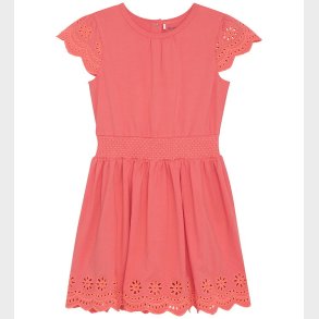 Minymo Kjole - Calypso Coral m. Broderi Anglaise