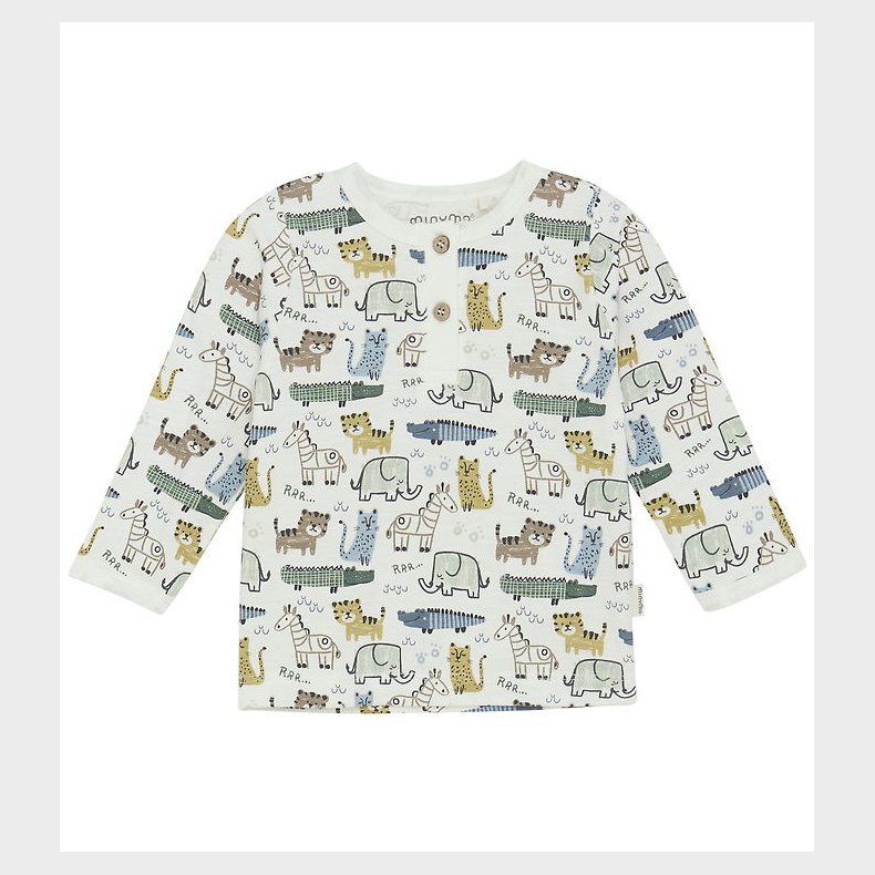 Minymo Bluse - Marshmallow White