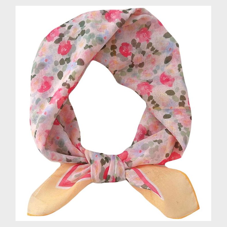 By Str Trklde - Lilo - 57x58 cm - Gul/Rosa Blomster