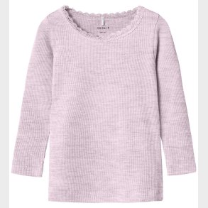 Name It Bluse - Rib - NmfKab - Noos - Sweet Dreams/Melange