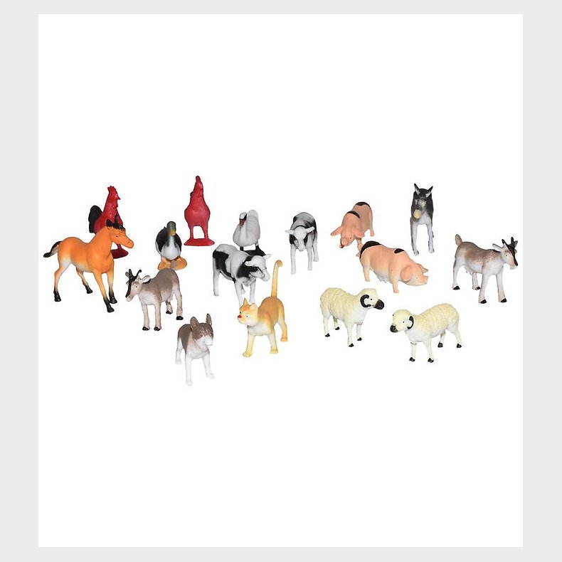 Wild Republic - Nature Tabe - 16 stk. Bondeg�rdsdyr