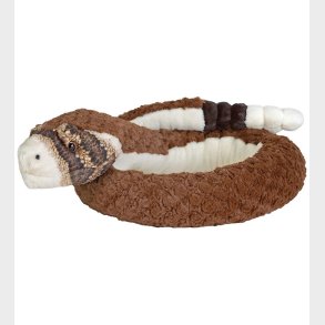 Wild Republic Bamse - Luxury Rattle Slange - Brun