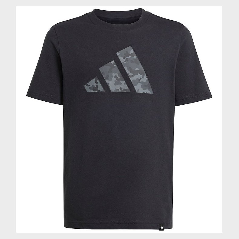 adidas Performance T-shirt - J Camo - Black