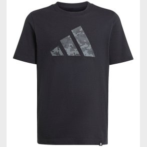 adidas Performance T-shirt - J Camo - Black