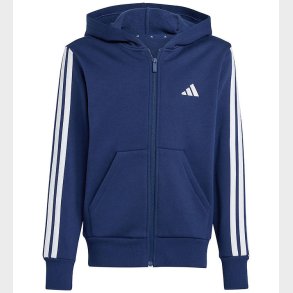 adidas Performance Httetrje - J 3S FL FZ HD - Dkblue/White