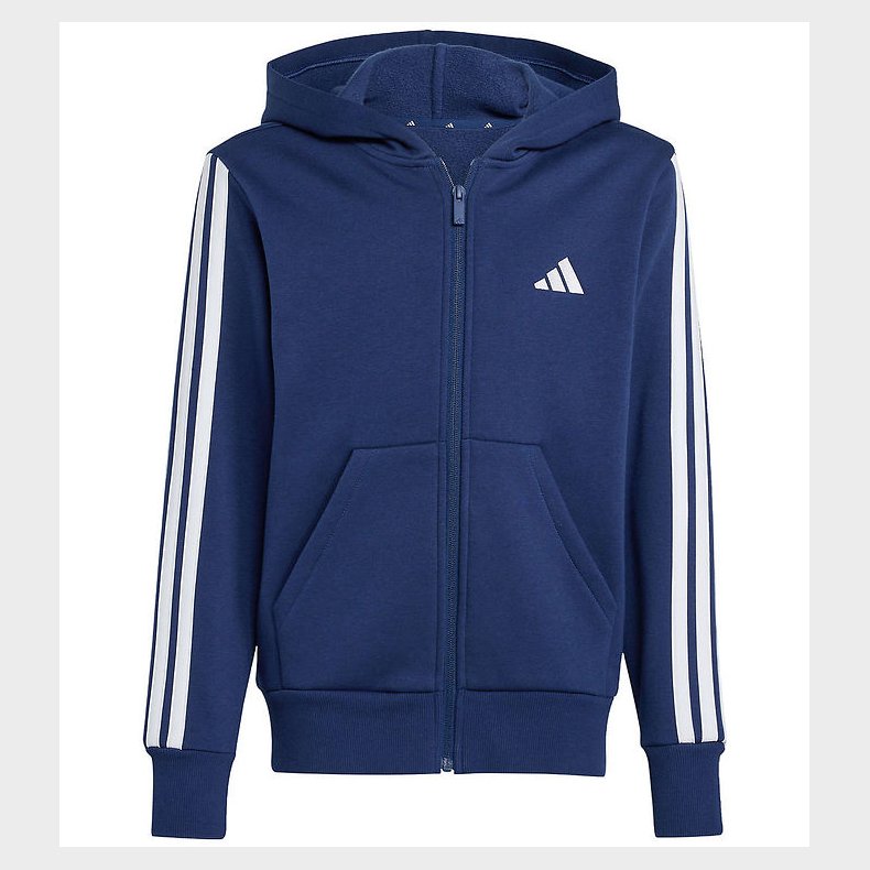 adidas Performance Httetrje - J 3S FL FZ HD - Dkblue/White