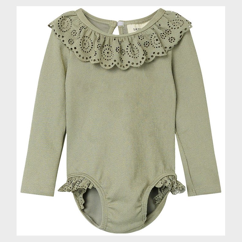 Lil' Atelier Badedragt - NbfFola - Forst Fog