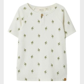 Lil' Atelier T-shirt - Rib - NmmLavo - Coconut Milk/Fish