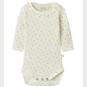 Lil' Atelier Body l/ - Rib - NbfHulla - Coconut Milk