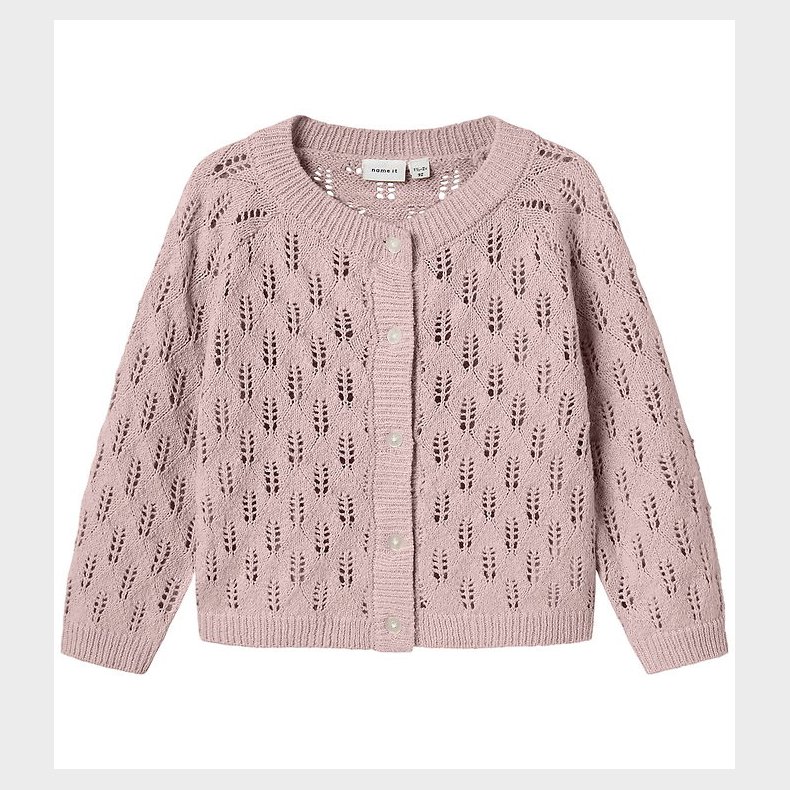 Name It Cardigan - Strik - NmfLeslie - Burnished Lilac