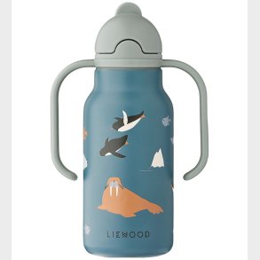 Liewood Drikkedunk - 250 ml - Arctic Sea / Ocean view