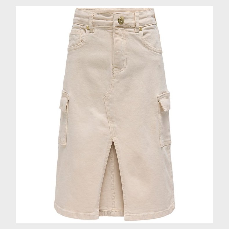 Kids Only Nederdel - Kogemily Cargo - Ecru