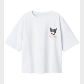 Name It T-shirt - NkfNuni - Kuromi - Bright White
