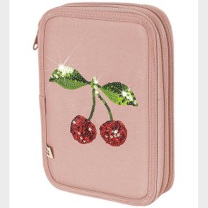 Konges Sljd Penalhus m. Indhold - Clover - Mahogany Rose