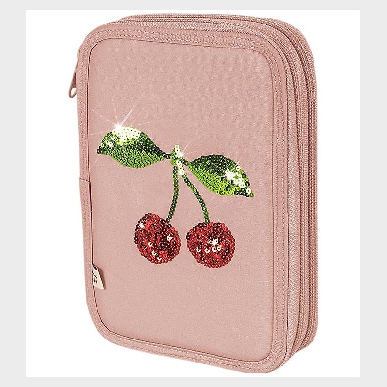 Konges Sljd Penalhus m. Indhold - Clover - Mahogany Rose