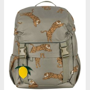 Konges Sljd Skoletaske m. Gymnastiktaske - Clover - Tiger Oak