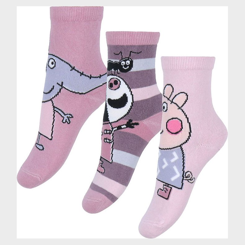 Name It Strmper - 3-pak - NmfOdassa - Gurli Gris - Corsage