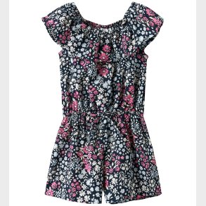 Name It Buksedragt - NmfVinaya - Carmine Rose/Cute Flower