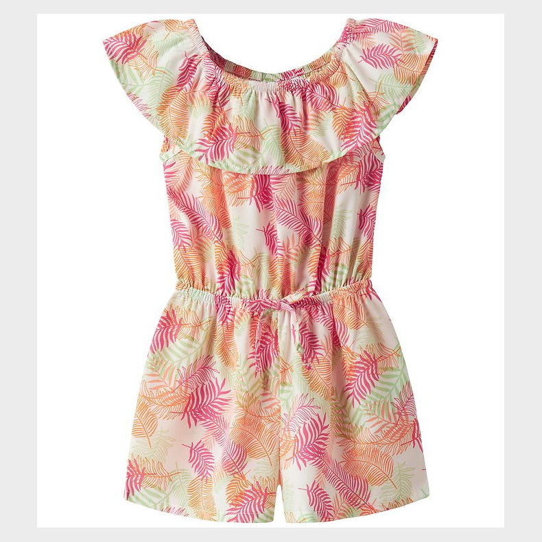 Name It Buksedragt - NmfVinaya - Arcadian Green/Fresh Tropical