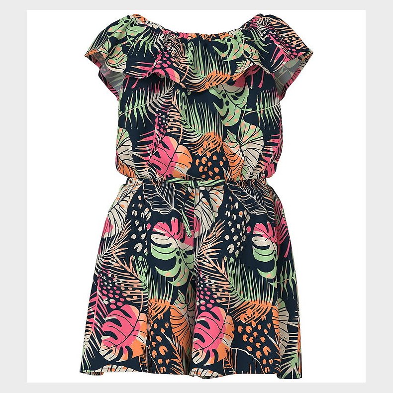 Name It Buksedragt - NmfVinaya - Navy Blazer/ Fresh Tropical