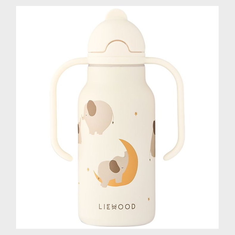 Liewood Drikkedunk - Kimmie - 250 ml - Elephant / Creme De la Cr