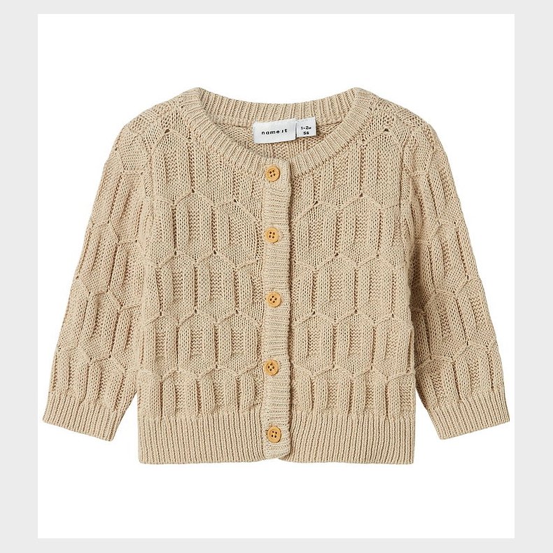 Name it Cardigan - Strik - NbnLomma - Peyote
