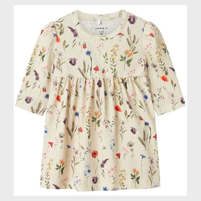 Name it Kjole l/ - NbfLuxa - Peyote Melange