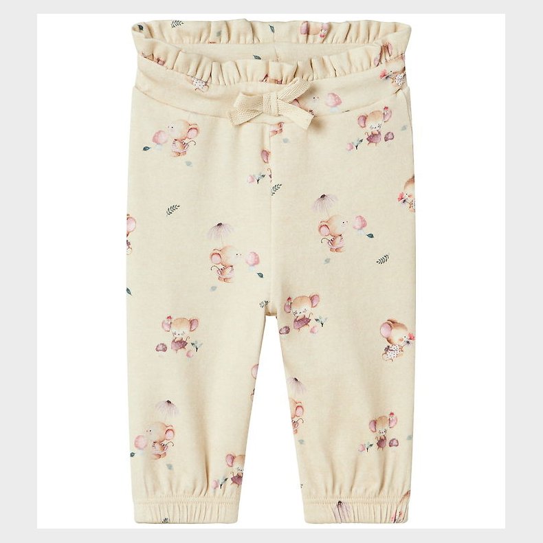 Name it Sweatpants - NbfLatia - Peyote Melange