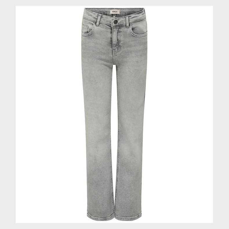 Kids Only Jeans - Noos - KogJuicy Wide Leg - Medium Grey Denim