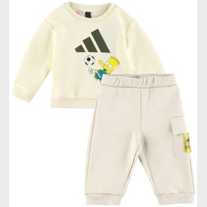 adidas Performance S�t - Bluse/Bukser - The Simpsons - Cream Whi