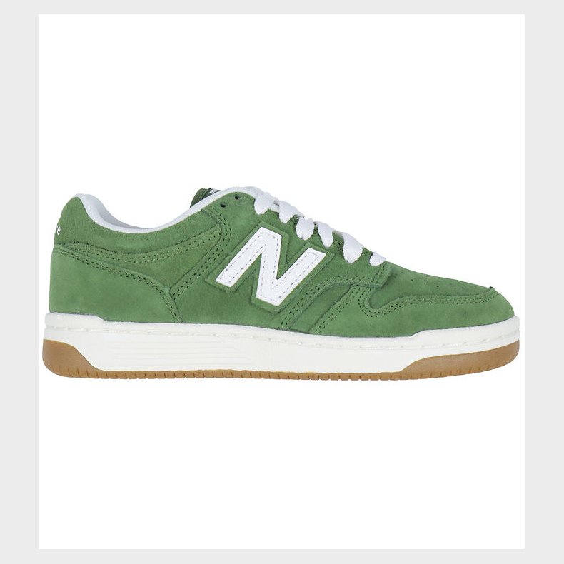 New Balance Sko - 480 - White/Dark Alpine Green