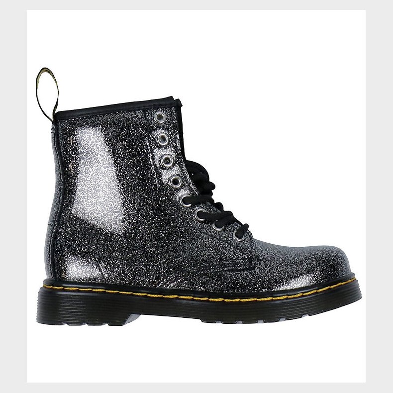 Dr. Martens Stvler - 1460 J - Nebula Glitter - Black/Silver/Neb