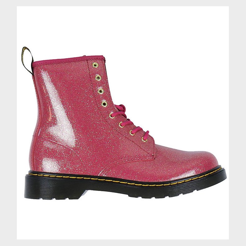 Dr. Martens Stvler - 1460Y - Nebula Glitter - Fuchsia/Silver/Go