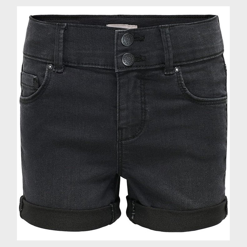 Kids Only Denimshorts - KogCarmen - Washed Black