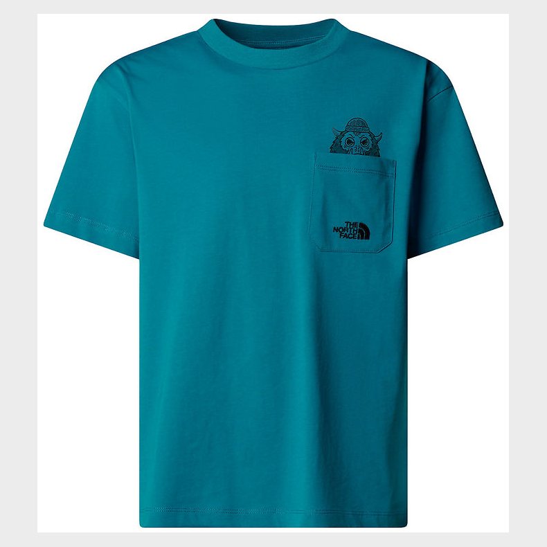 The North Face T-shirt - Oversize - Dusk Blue m. Print
