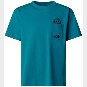 The North Face T-shirt - Oversize - Dusk Blue m. Print