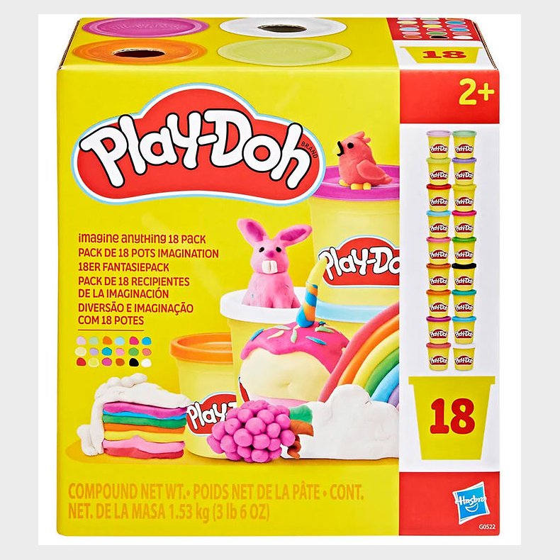 Play-Doh Modellervoks - 50 Dele - Imagine Anything