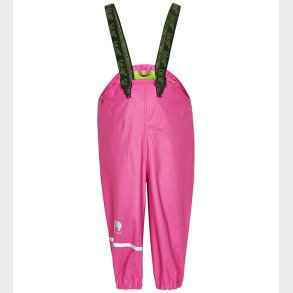 CeLaVi Regnbukser m. Seler - Real pink