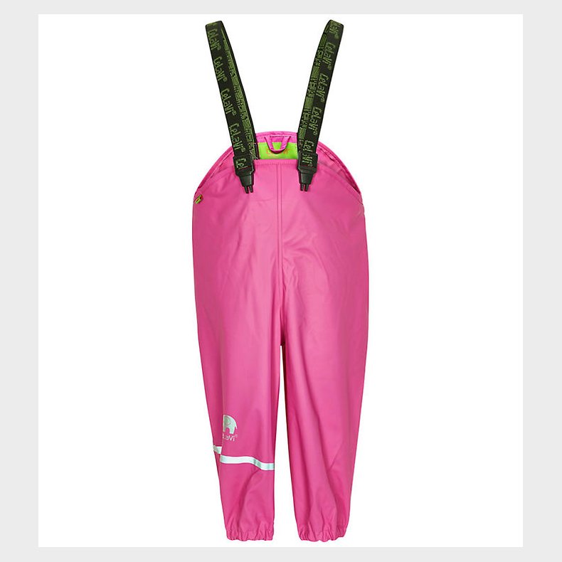 CeLaVi Regnbukser m. Seler - Real pink