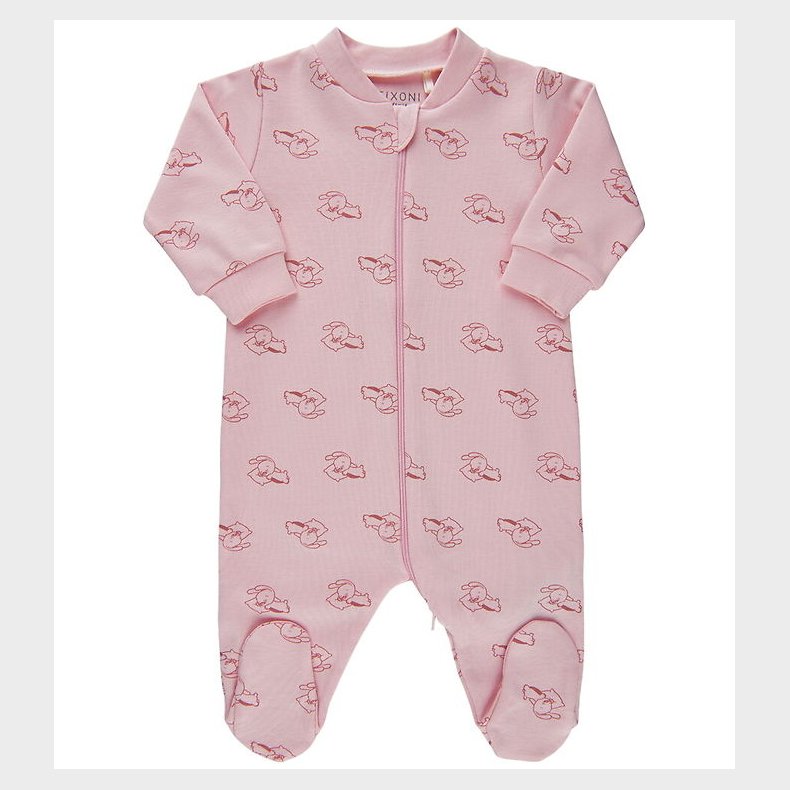 Fixoni Natdragt m. Lynls/Fdder - Lt.Rose