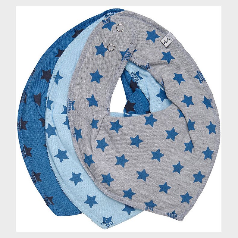 Pippi Savlesmk - 3-pak - Spids - AOP - Dark Navy