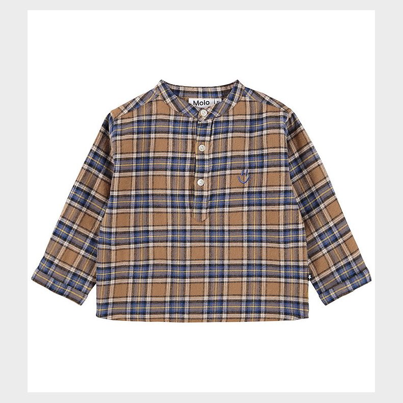 Molo Skjorte - Enoz - Fawn Check