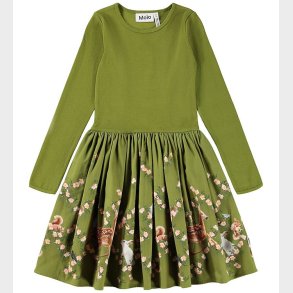 Molo Kjole - Rib - Casie Warm - Argyle Forest