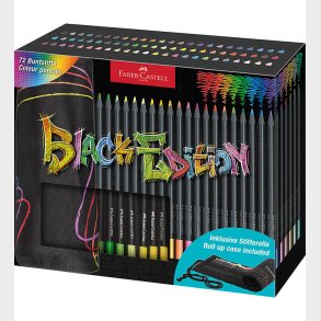 Faber-Castell Farveblyanter - Penalhus Rulle - 72 Dele