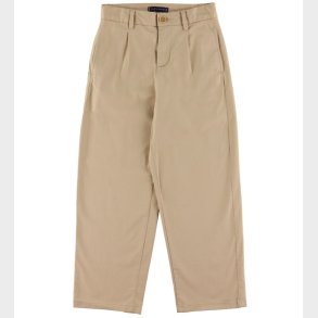 Tommy Hilfiger Bukser - Pleated Chino - Gentle Gold Beige
