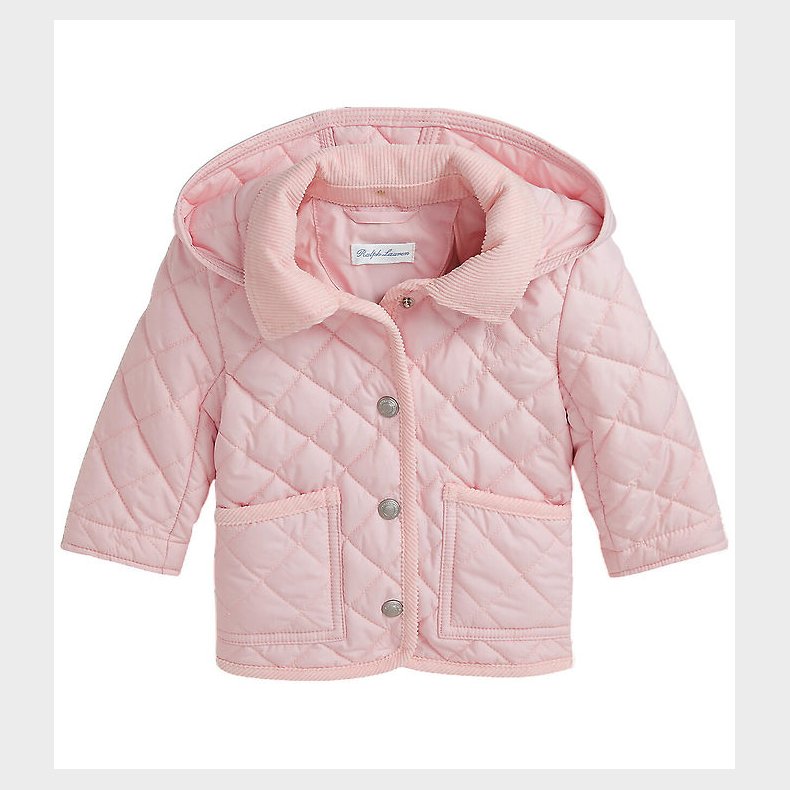 Polo Ralph Lauren Jakke - Quiltet - Hint of Pink