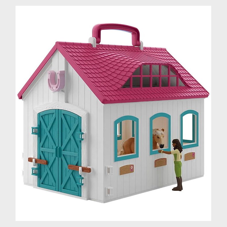 Schleich Horse Club - ben Hestestald - 60 Dele - 42703